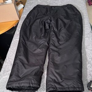Everlast men’s snow/ski snowboarding, winter pants black Charcoal Sz xl